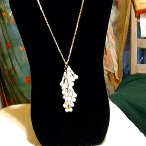 Vintage 1970 Fashion Jewelry Necklace